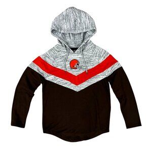 Cleveland Browns NFL Embroidered Hoodie Sweatshirt, Men's Small